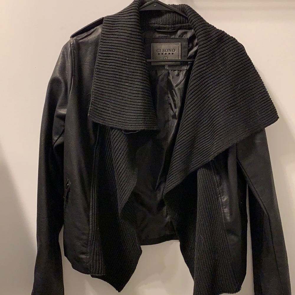 Leather jacket